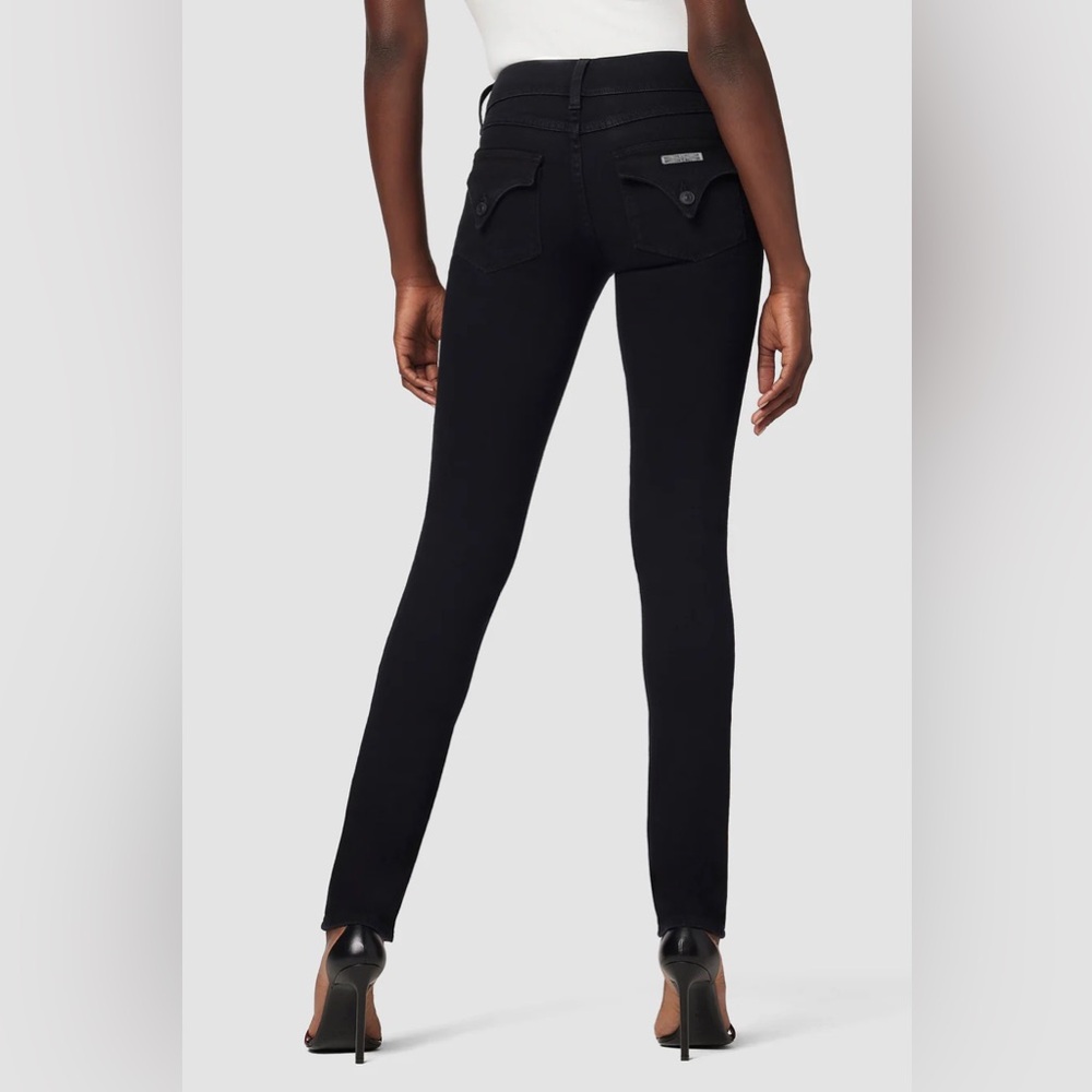 Hudson black Collin Skinny Jeans